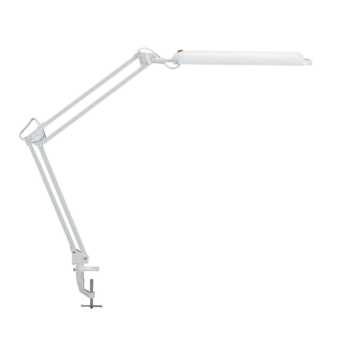 Lampă LED, 5800 K, 21 LED-uri – MAUL, cu picior cu clemă, alb-5