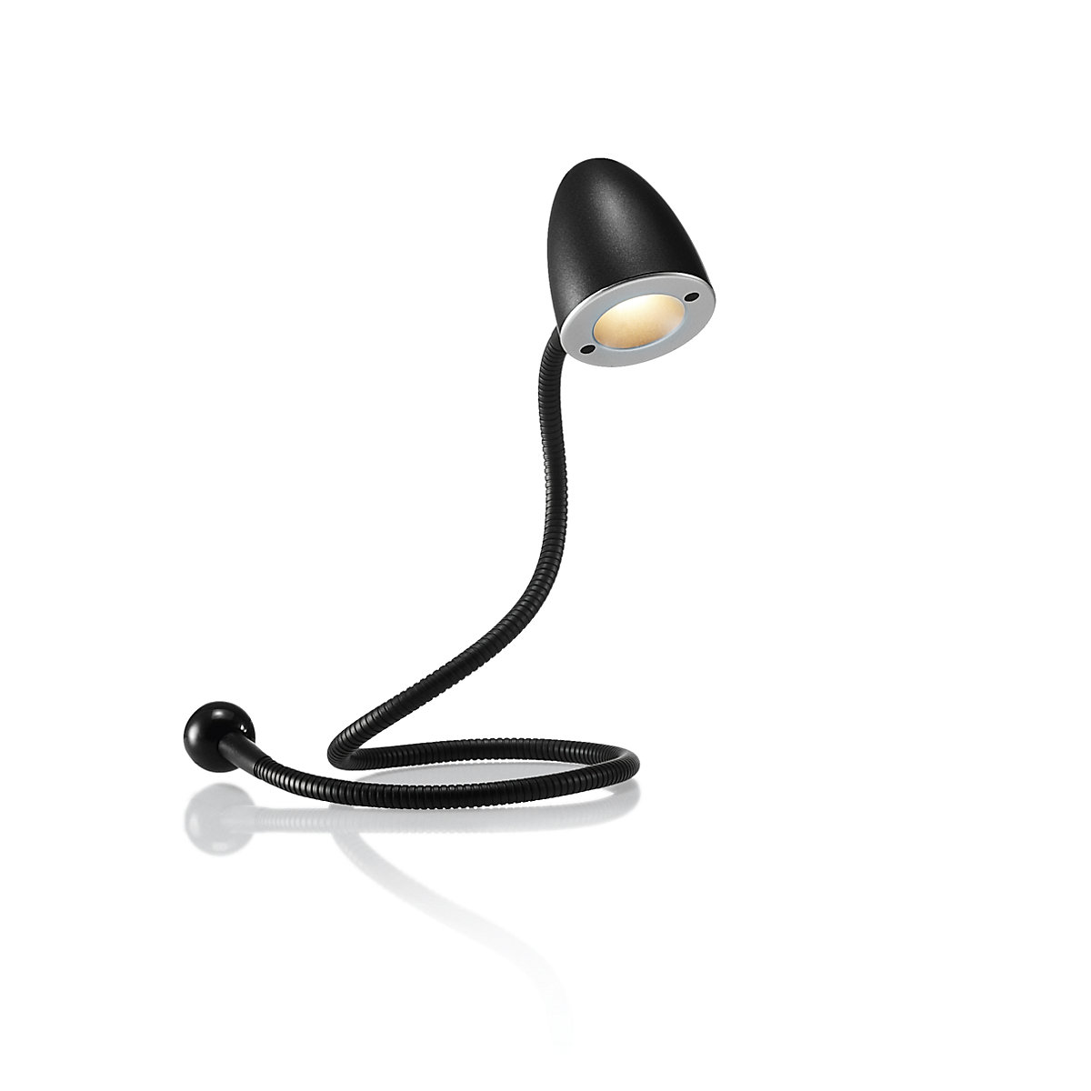 Hansa – Lampă LED USB SNAKE, înălțime 350 mm, negru