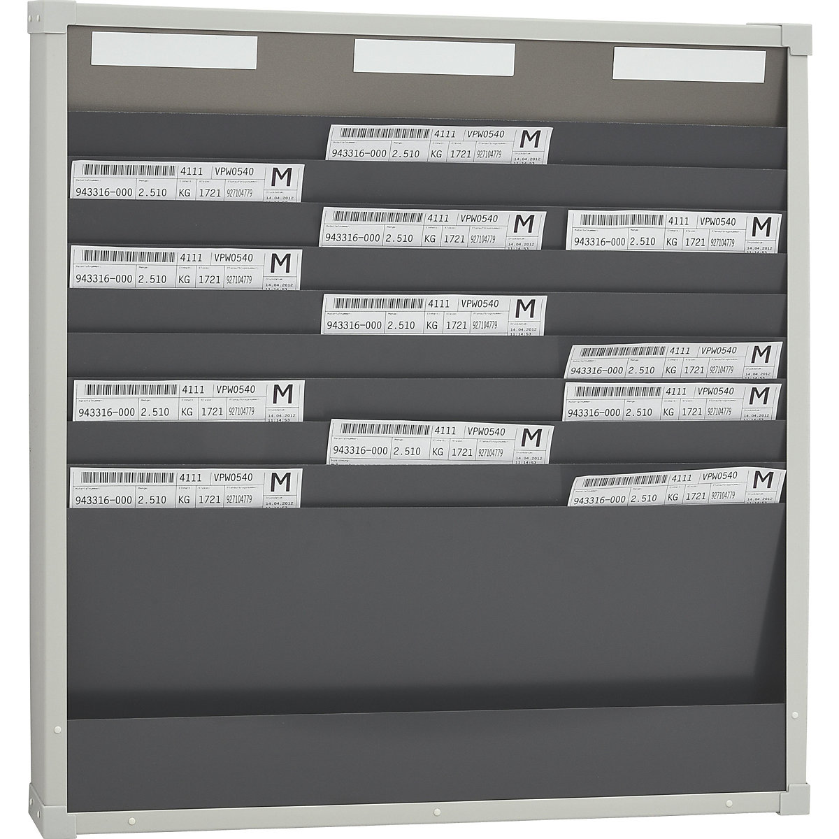 Panou modular pentru sortarea fișelor – EICHNER