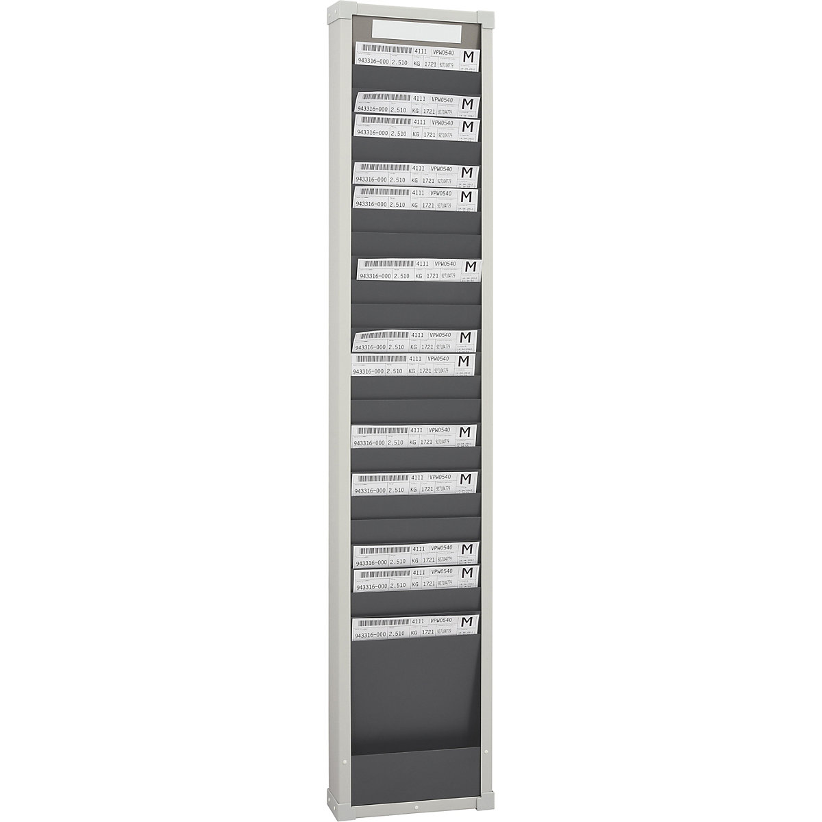 Panou modular pentru sortarea fișelor – EICHNER