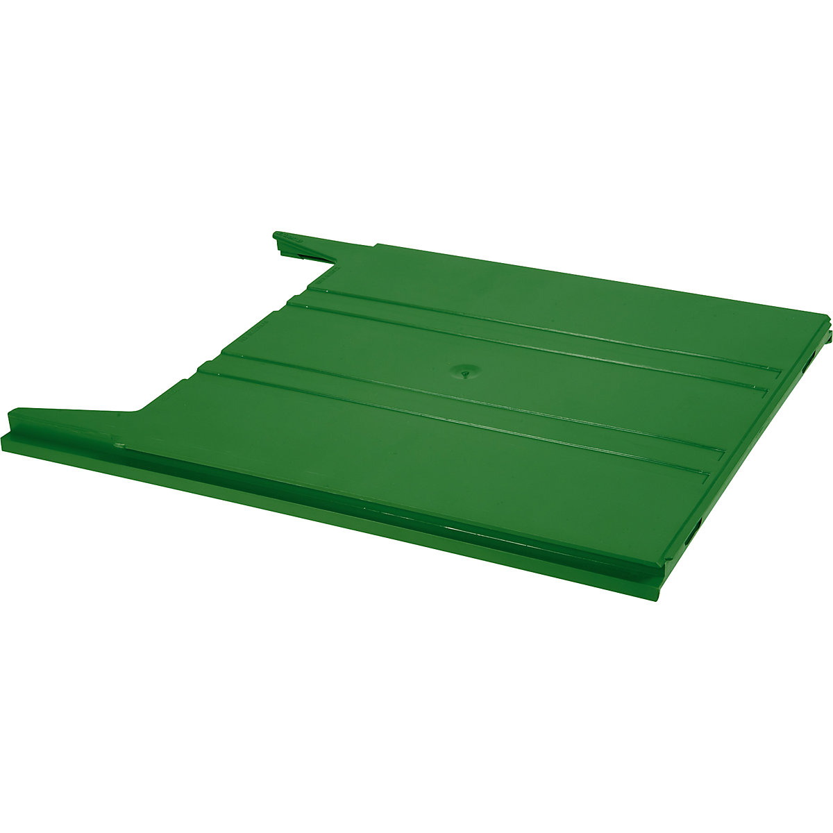 Sortator de perete FLAT, pentru format DIN A4, înălțime de umplere 9 mm, compartiment de depozitare verde-20