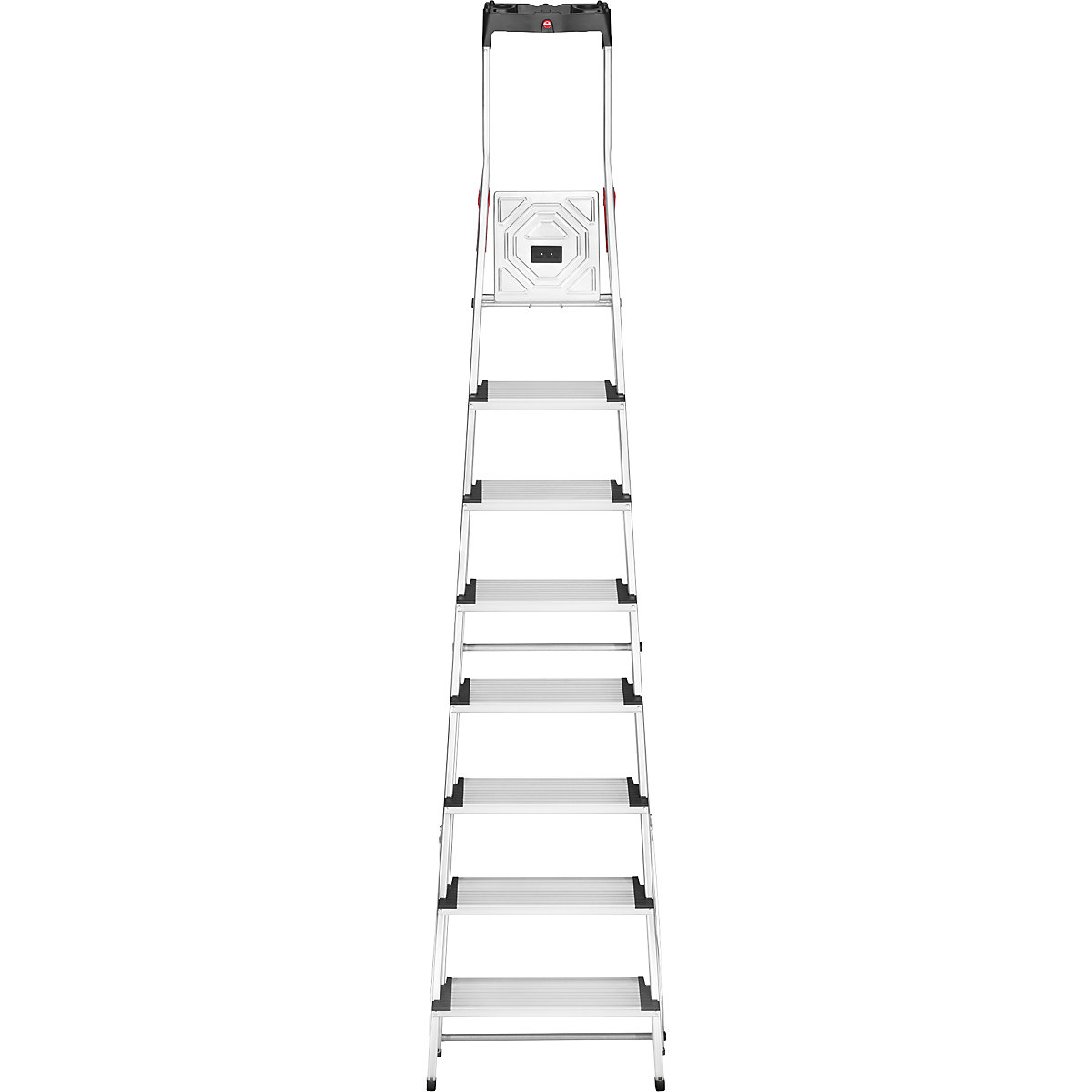 Drabina stojąca ze stopniami z aluminium ComfortLine L80 – Hailo (Zdjęcie produktu 2)-1