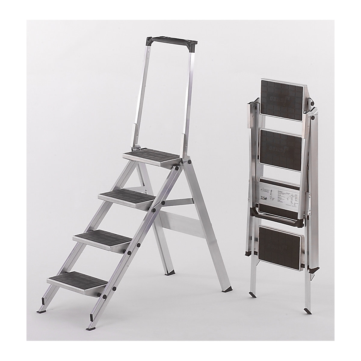 Schody składane z aluminium (Zdjęcie produktu 2)-1