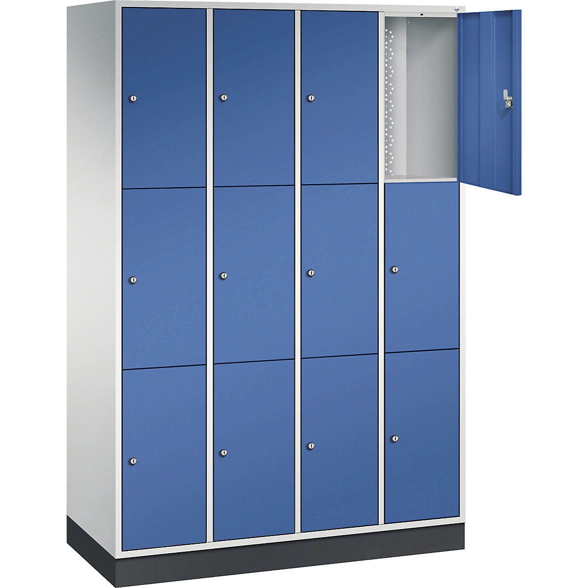 Dulap cu 3 compartimente cu încuietoare Intro – C+P (Imagine produs 2)-1