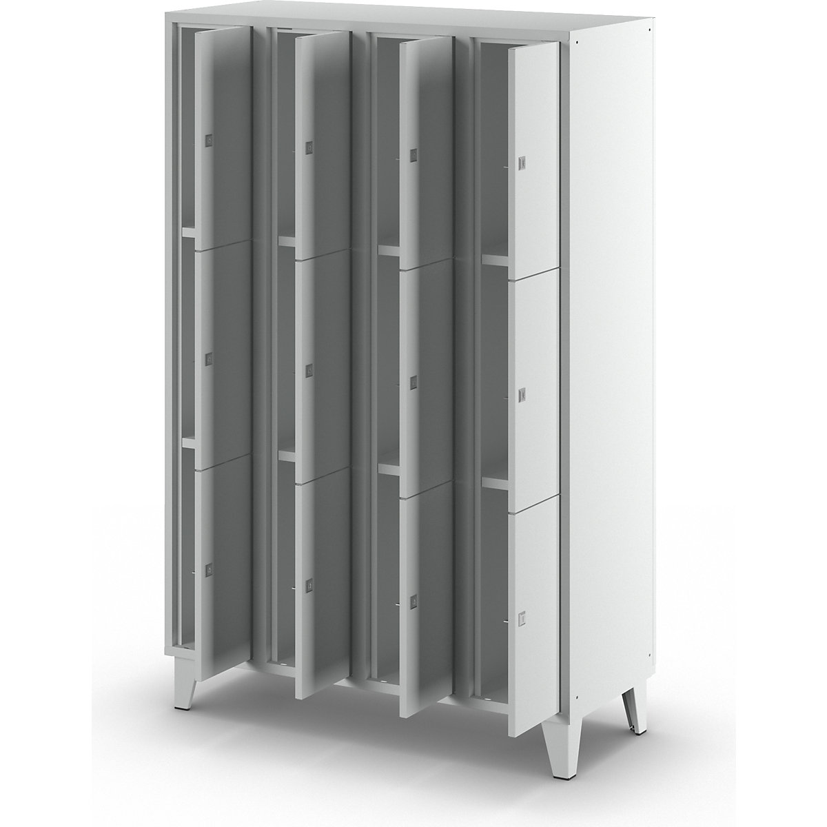 Dulap cu 3 compartimente cu încuietoare München – Wolf (Imagine produs 3)-2