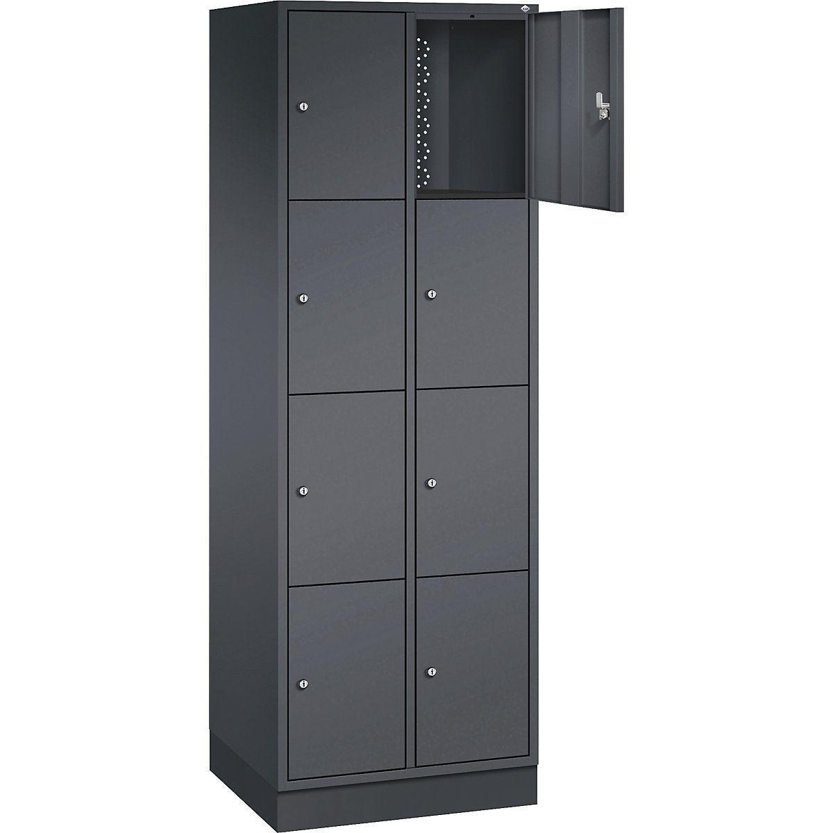 Dulap cu 4 compartimente cu încuietoare Intro – C+P (Imagine produs 2)-1