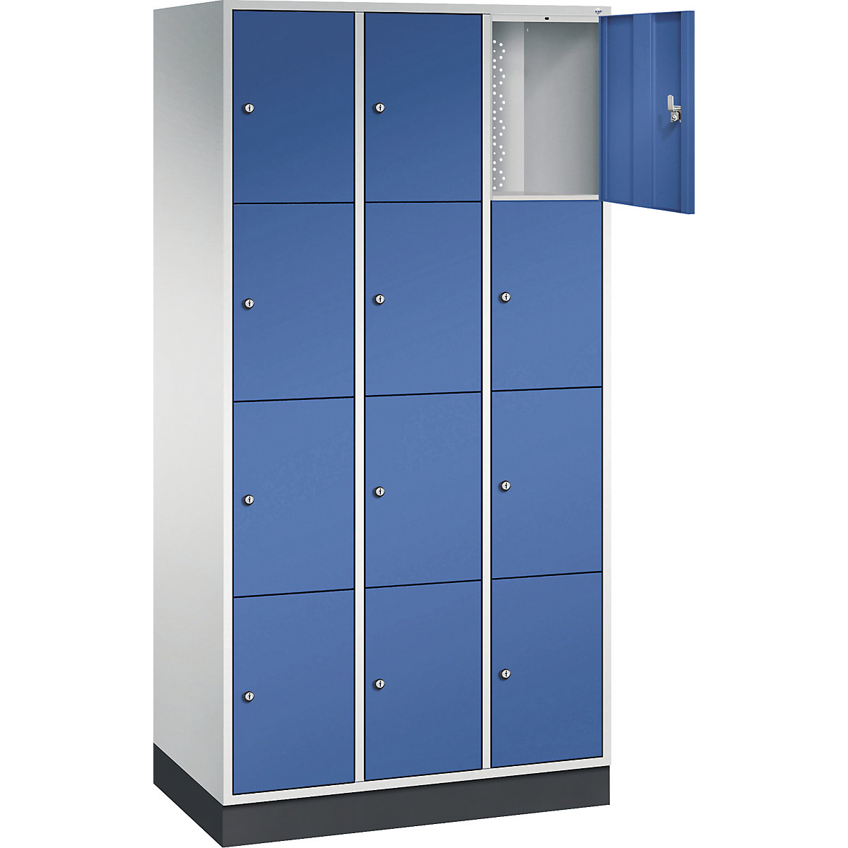 Dulap cu 4 compartimente cu încuietoare Intro – C+P (Imagine produs 2)-1