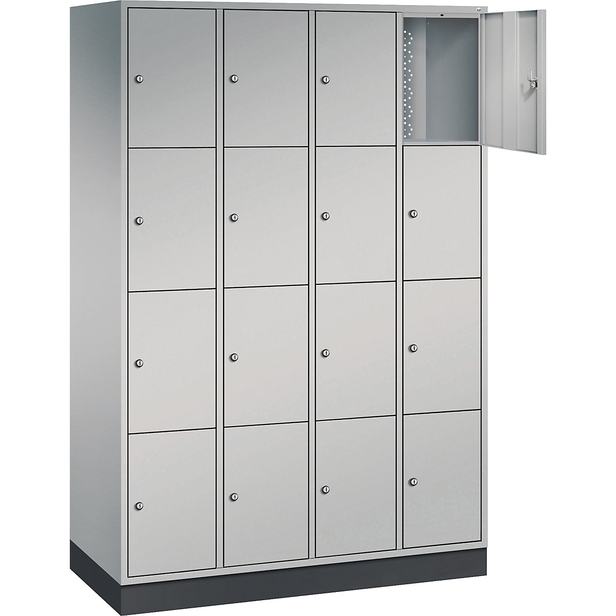 Dulap cu 4 compartimente cu încuietoare Intro – C+P (Imagine produs 2)-1
