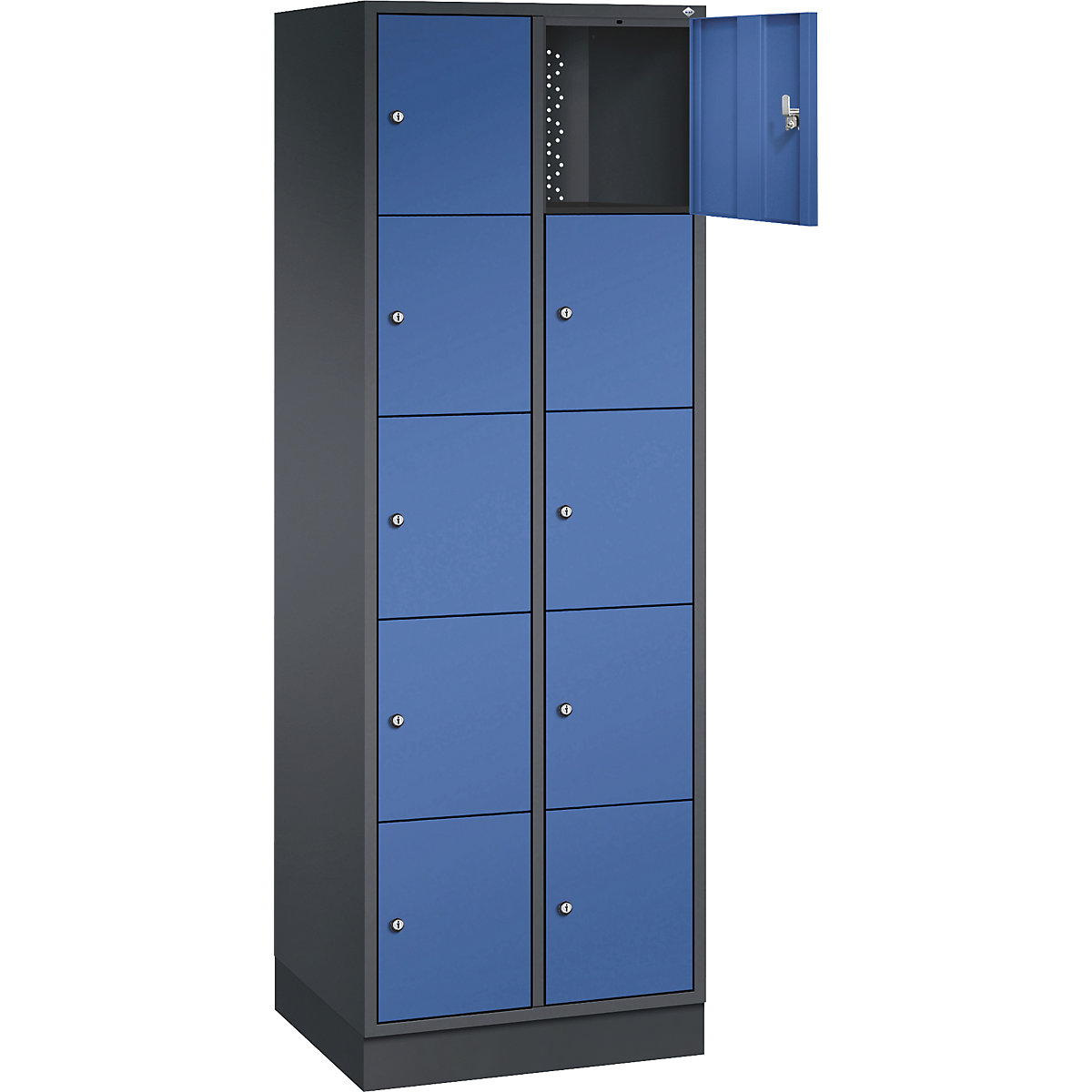 Dulap cu 5 compartimente cu încuietoare Intro – C+P (Imagine produs 2)-1