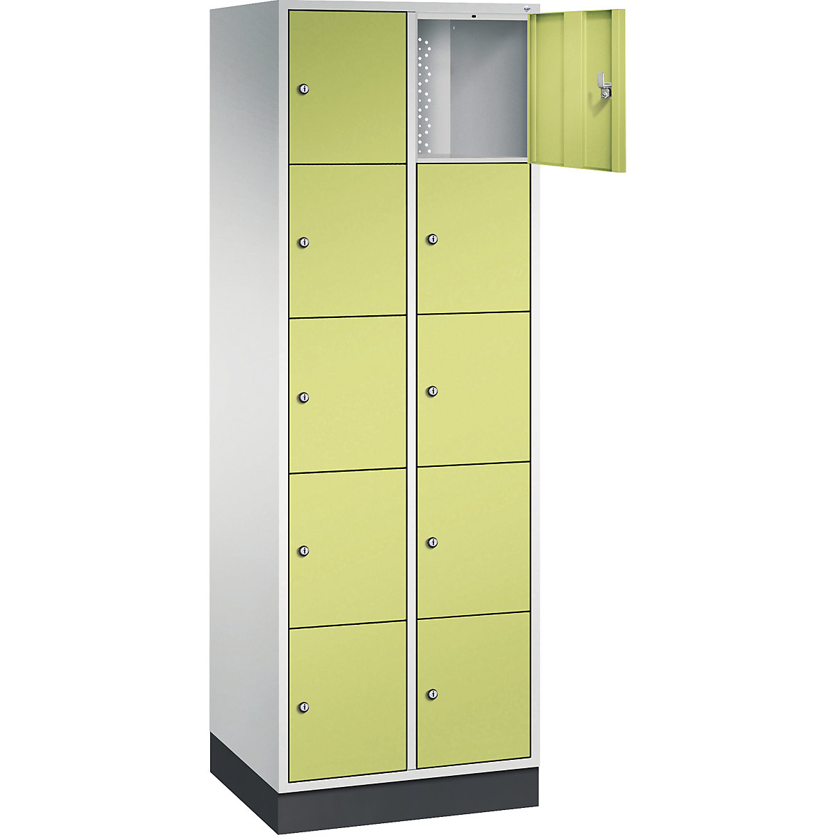 Dulap cu 5 compartimente cu încuietoare Intro – C+P (Imagine produs 2)-1
