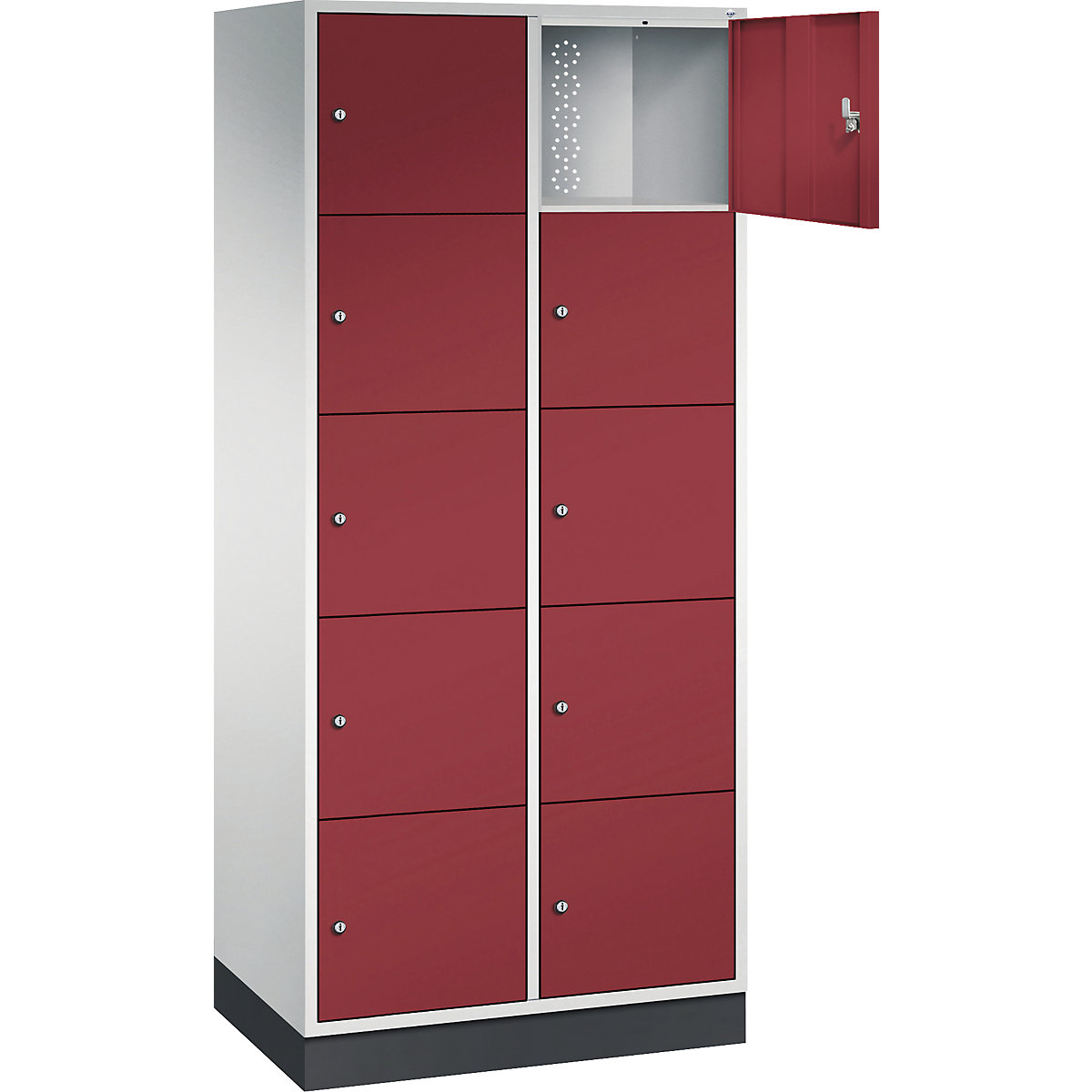 Dulap cu 5 compartimente cu încuietoare Intro – C+P (Imagine produs 2)-1