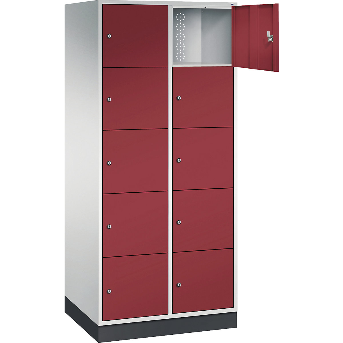 Dulap cu 5 compartimente cu încuietoare Intro – C+P (Imagine produs 2)-1