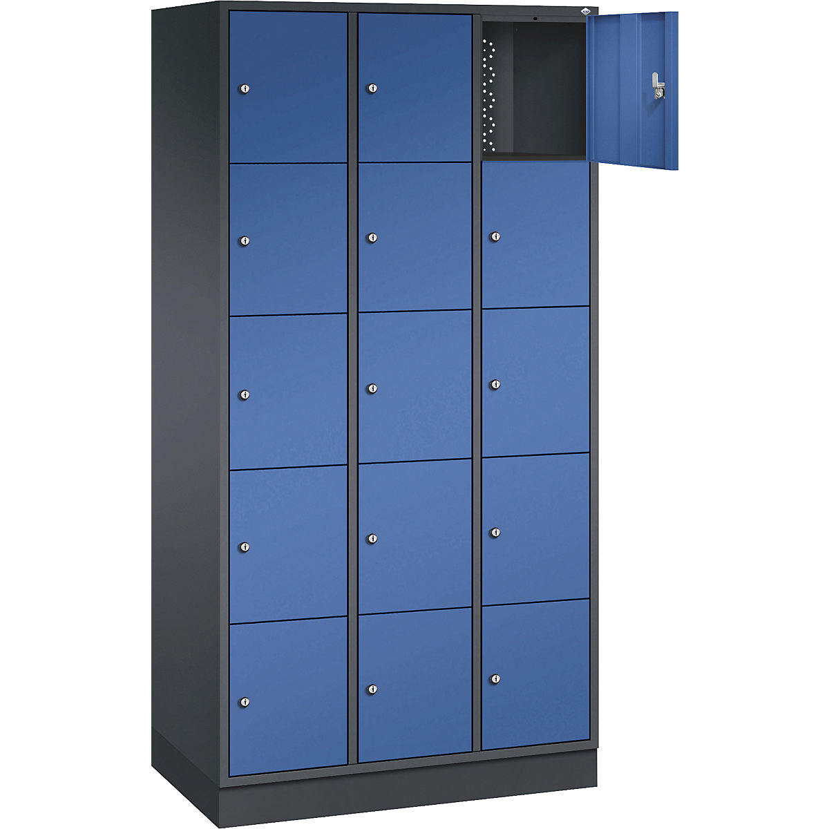 Dulap cu 5 compartimente cu încuietoare Intro – C+P (Imagine produs 2)-1