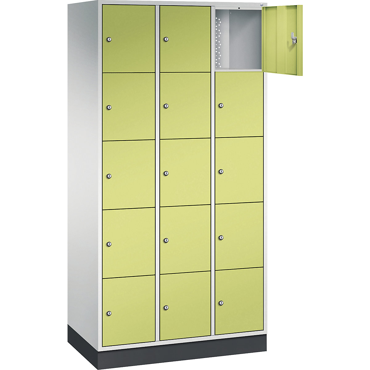 Dulap cu 5 compartimente cu încuietoare Intro – C+P (Imagine produs 2)-1
