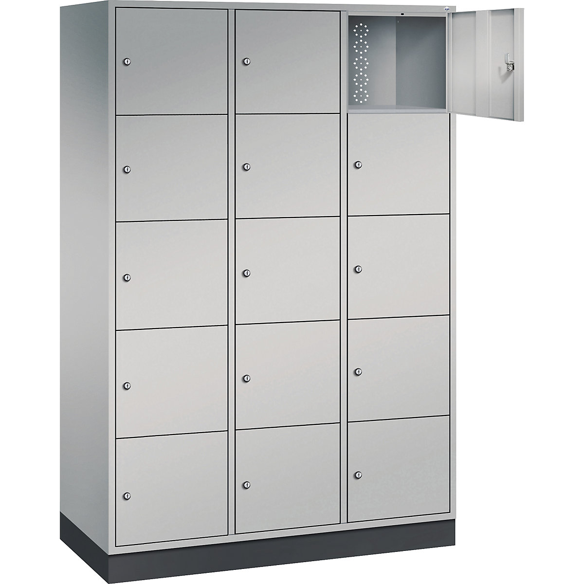 Dulap cu 5 compartimente cu încuietoare Intro – C+P (Imagine produs 2)-1