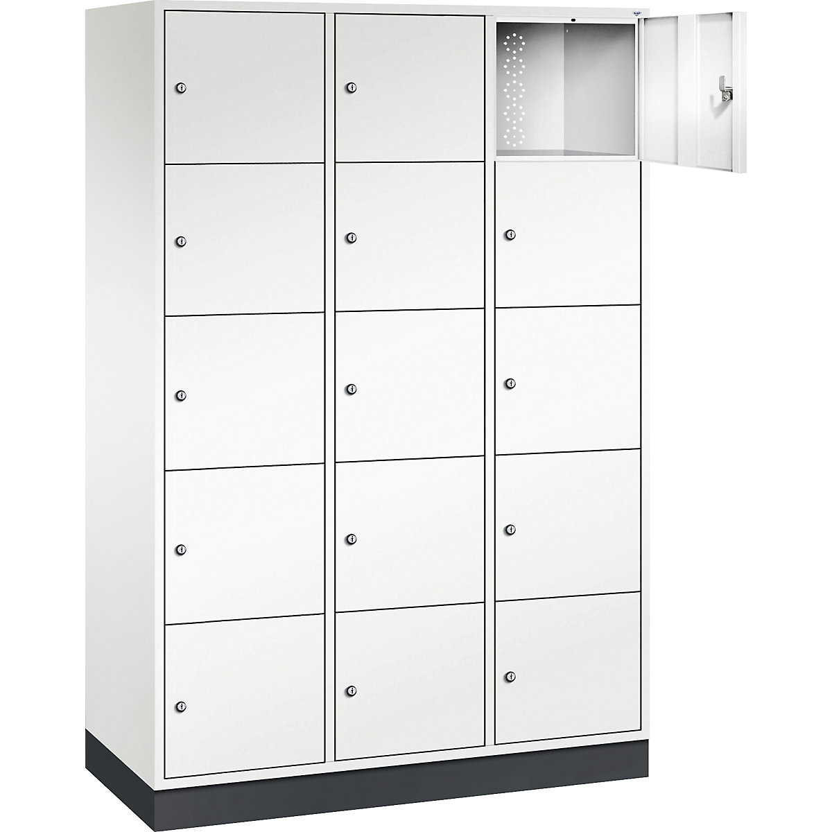 Dulap cu 5 compartimente cu încuietoare Intro – C+P (Imagine produs 2)-1