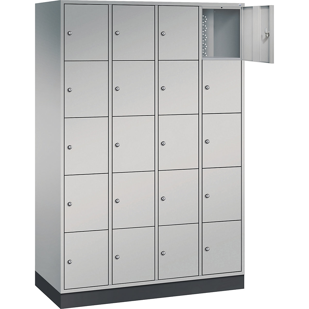 Dulap cu 5 compartimente cu încuietoare Intro – C+P (Imagine produs 2)-1