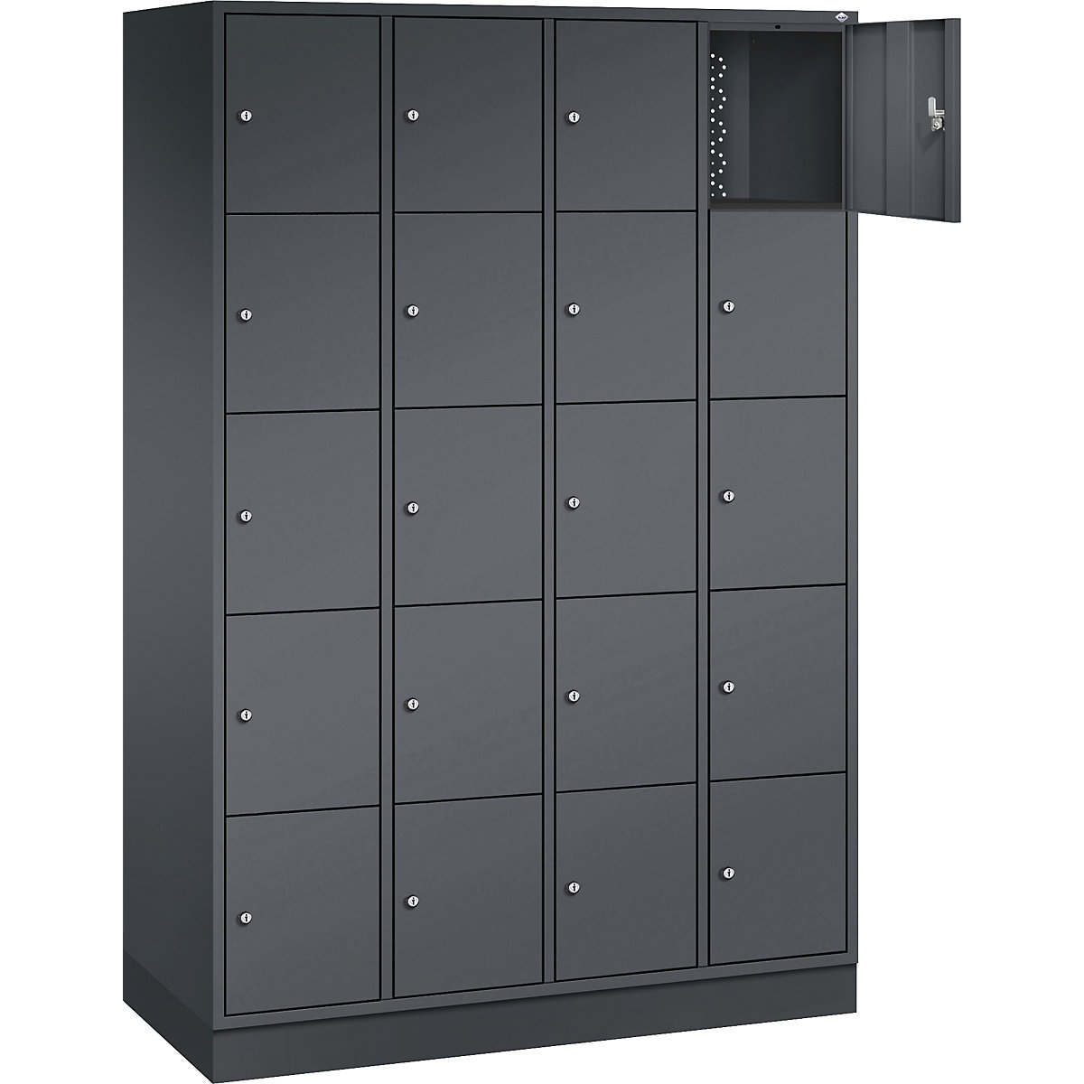 Dulap cu 5 compartimente cu încuietoare Intro – C+P (Imagine produs 2)-1