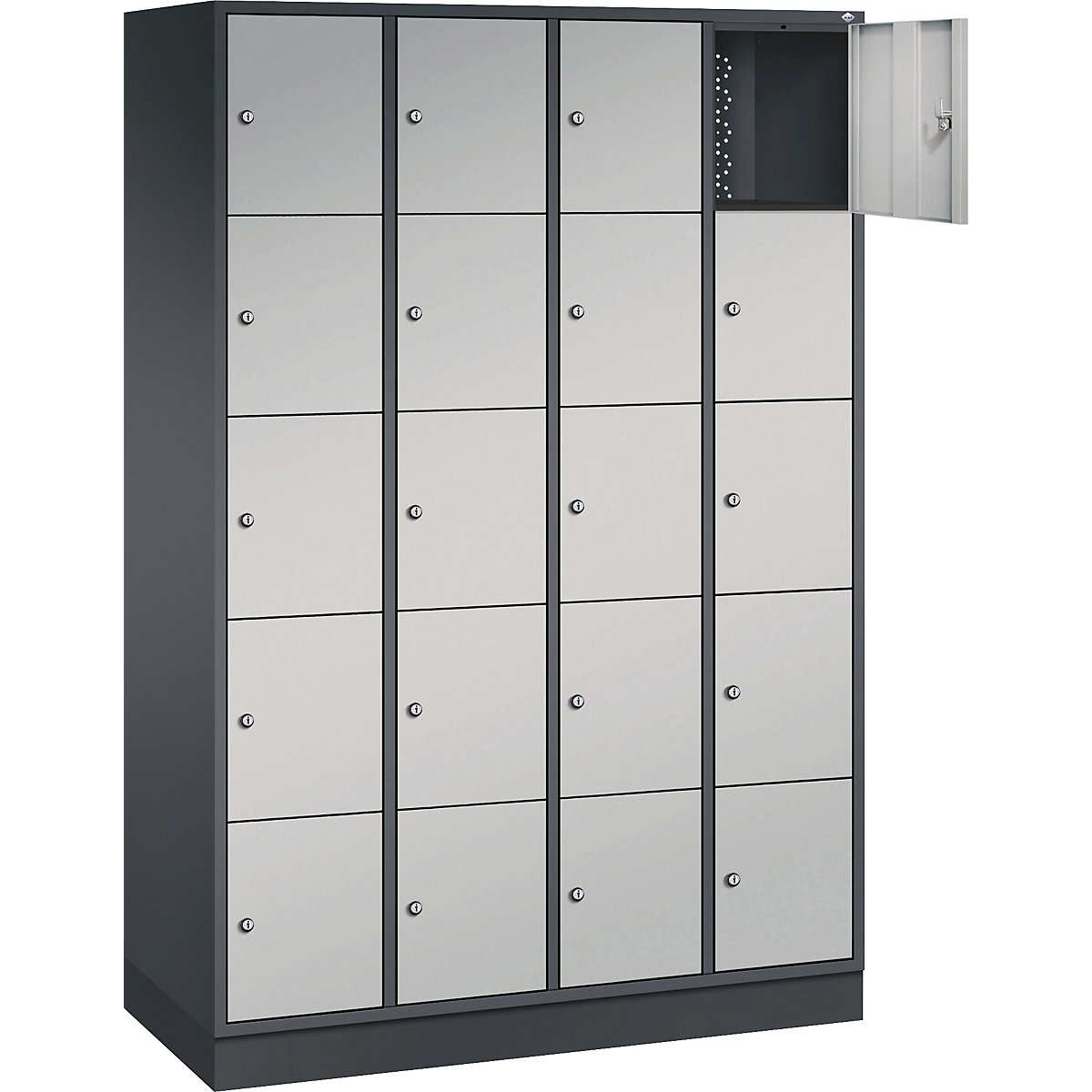 Dulap cu 5 compartimente cu încuietoare Intro – C+P (Imagine produs 2)-1