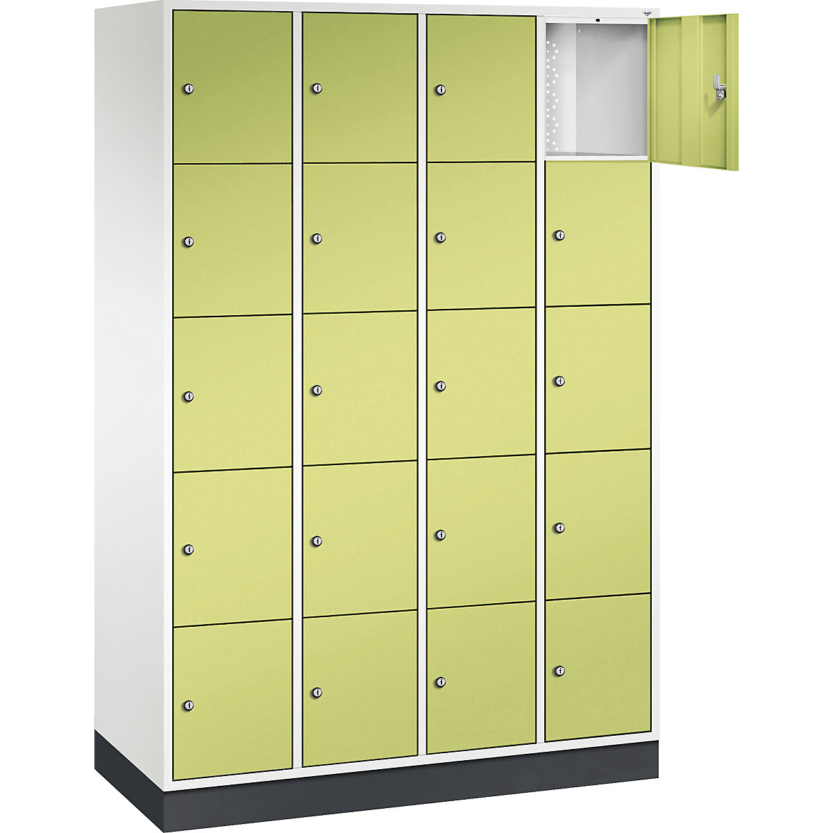 Dulap cu 5 compartimente cu încuietoare Intro – C+P (Imagine produs 2)-1