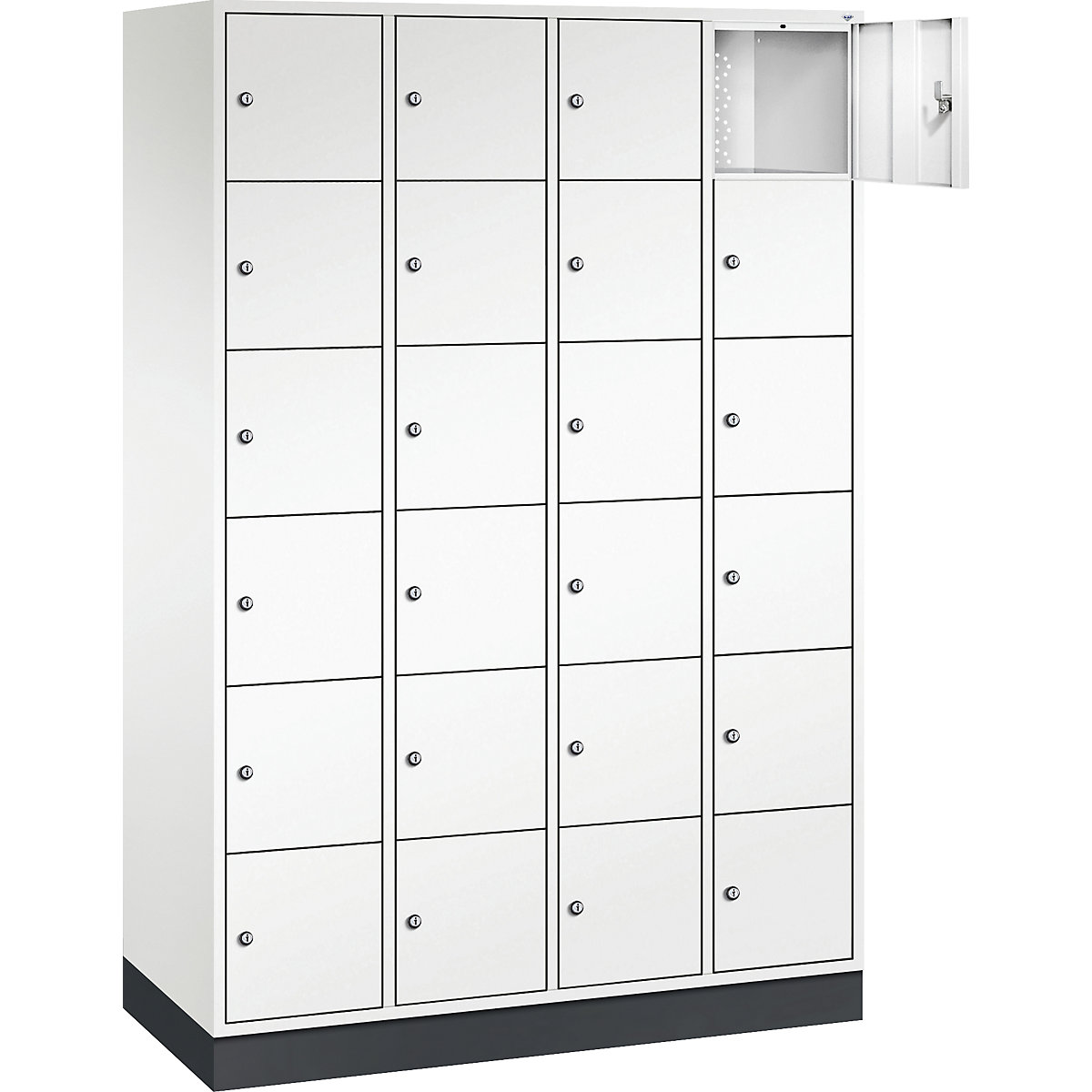 Dulap cu 6 compartimente cu încuietoare Intro – C+P (Imagine produs 2)-1