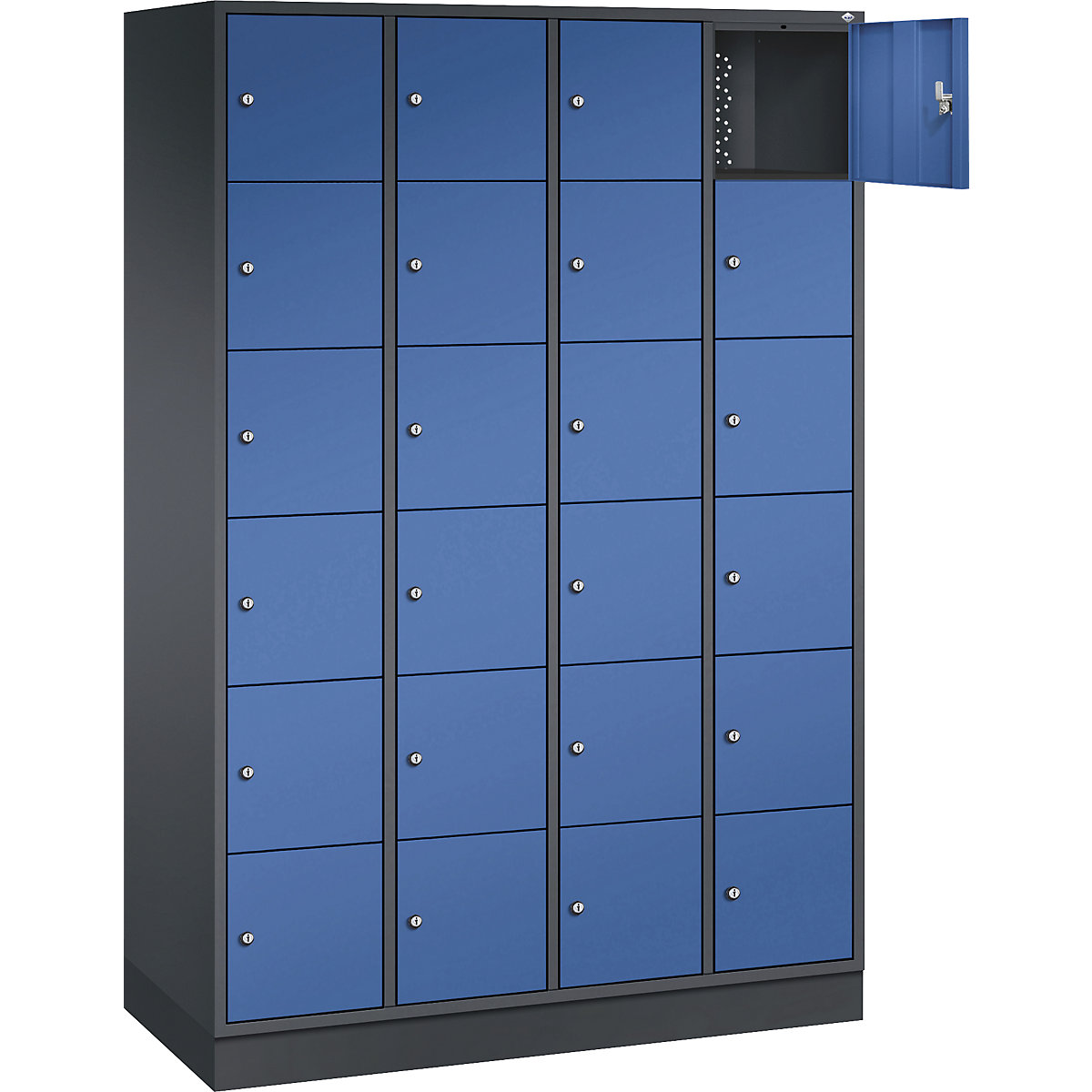 Dulap cu 6 compartimente cu încuietoare Intro – C+P (Imagine produs 2)-1