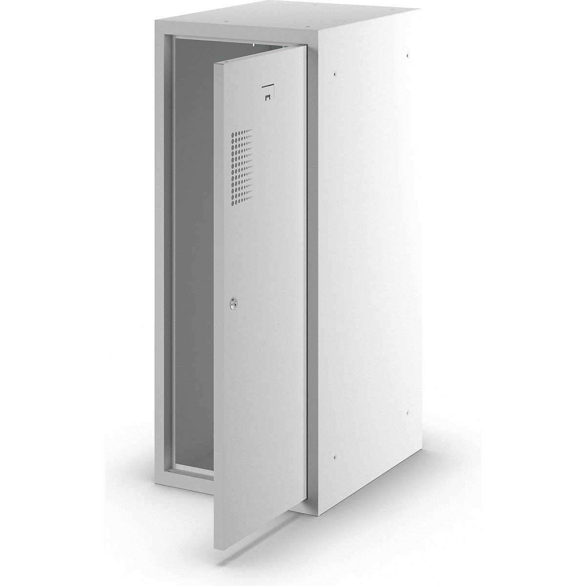 Dulap mixt cu compartimente cu încuietoare, modul individual – eurokraft basic (Imagine produs 3)-2
