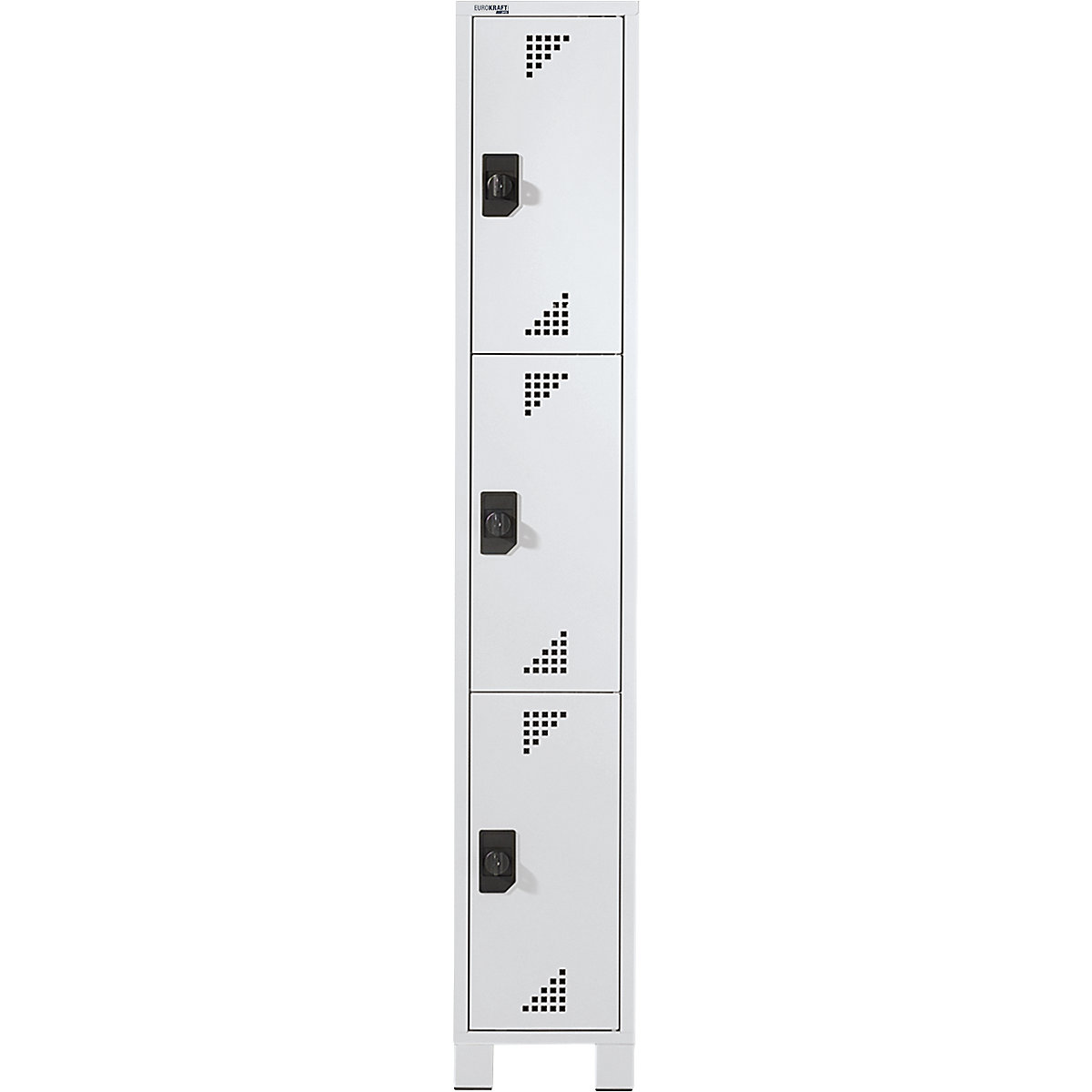 dulap cu 3 locuri Bremen – eurokraft pro (Imagine produs 2)-1