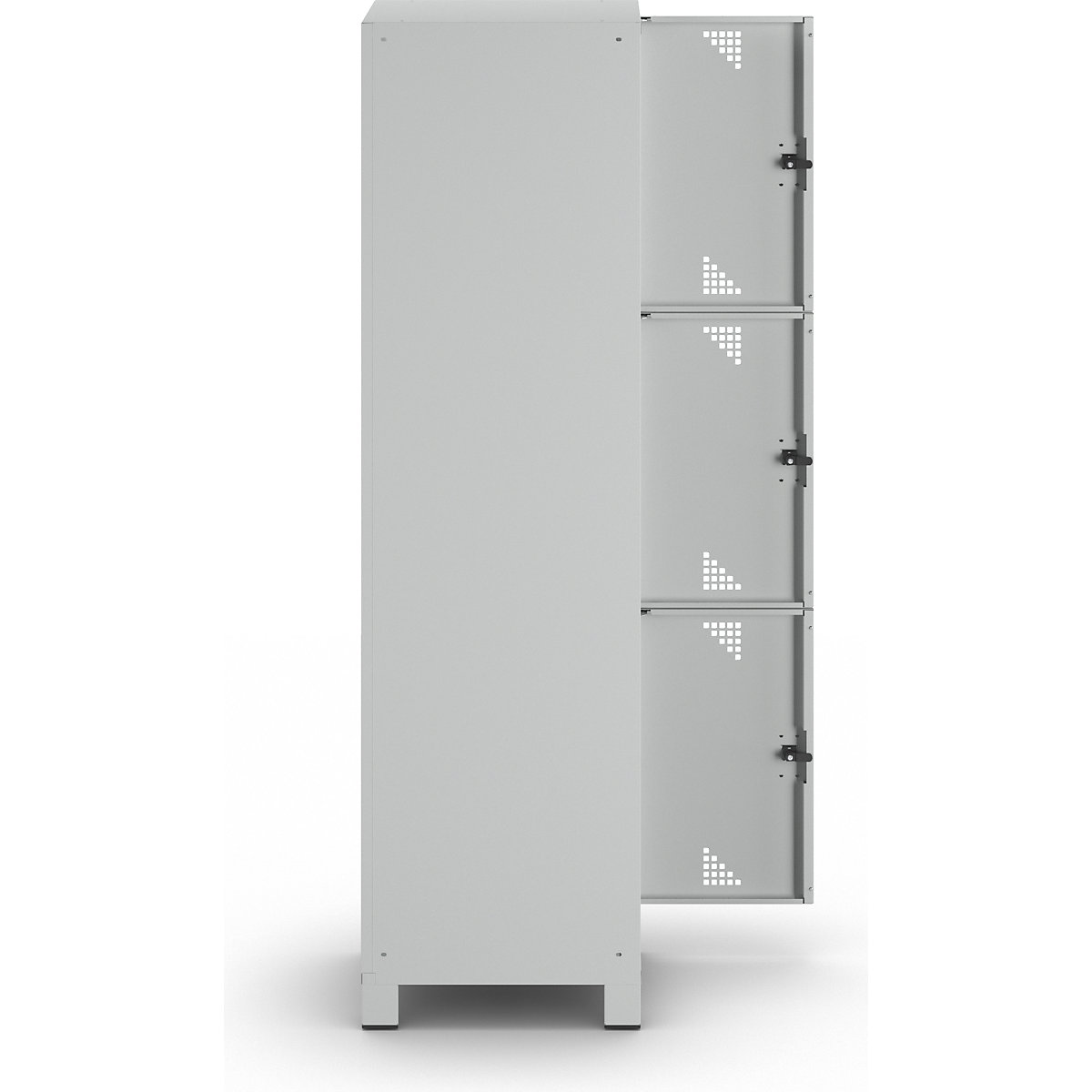 dulap cu 3 locuri Bremen – eurokraft pro (Imagine produs 4)-3