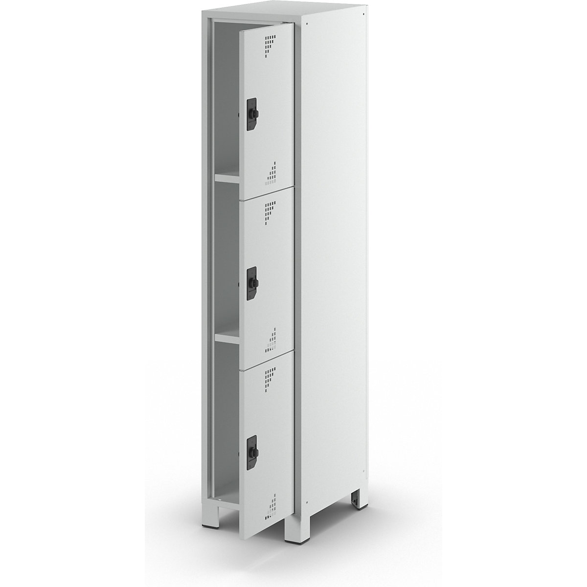 dulap cu 3 locuri Bremen – eurokraft pro (Imagine produs 6)-5