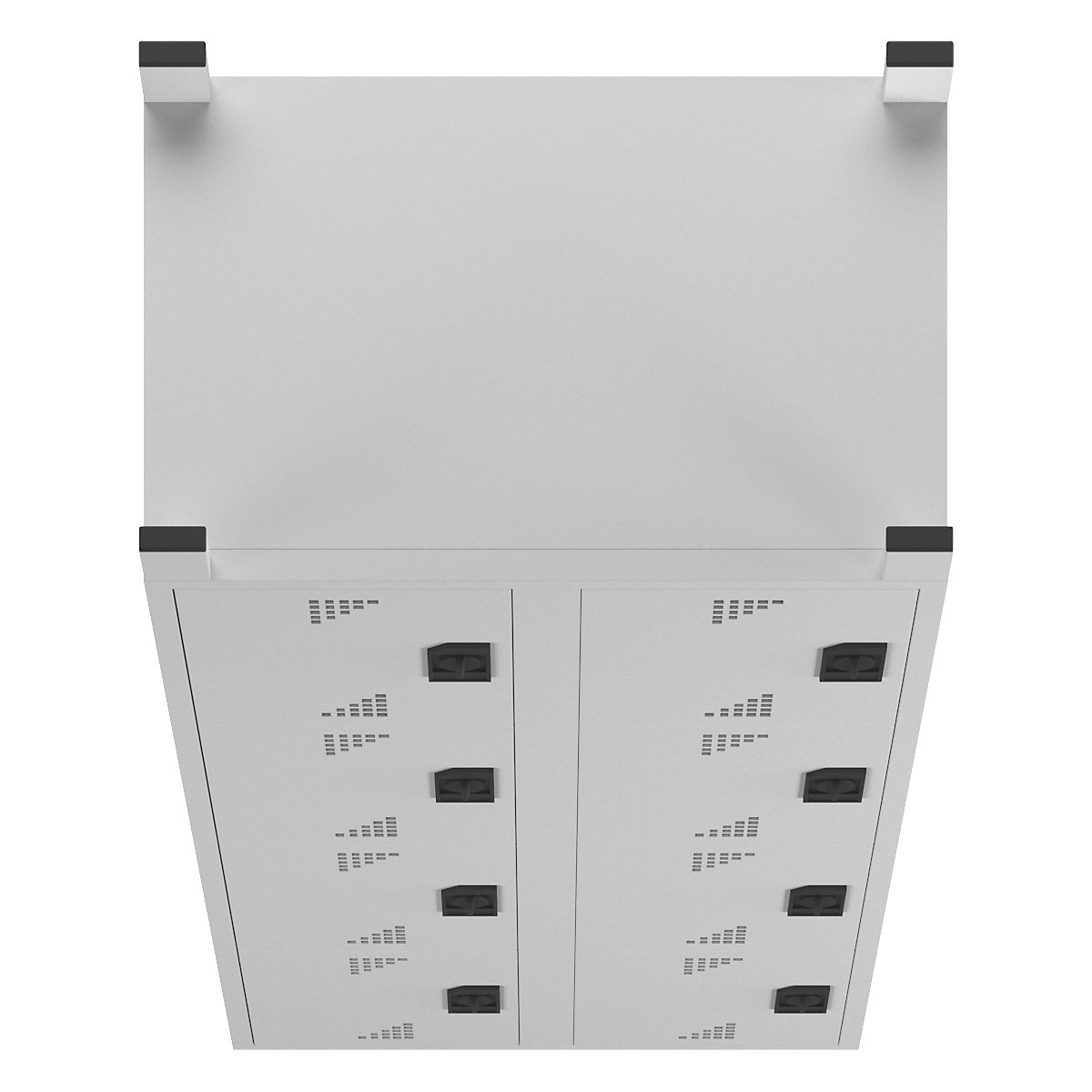 dulap cu 4 dulapuri Bremen – eurokraft pro (Imagine produs 6)-5