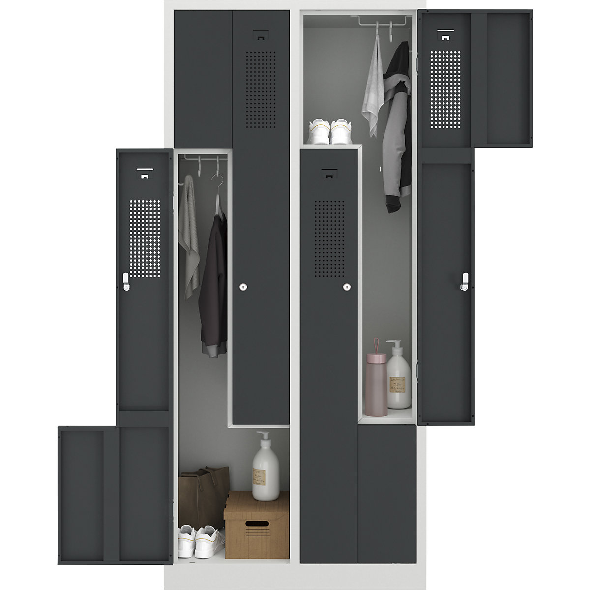 Dulap Z Amsterdam – eurokraft basic (Imagine produs 5)-4