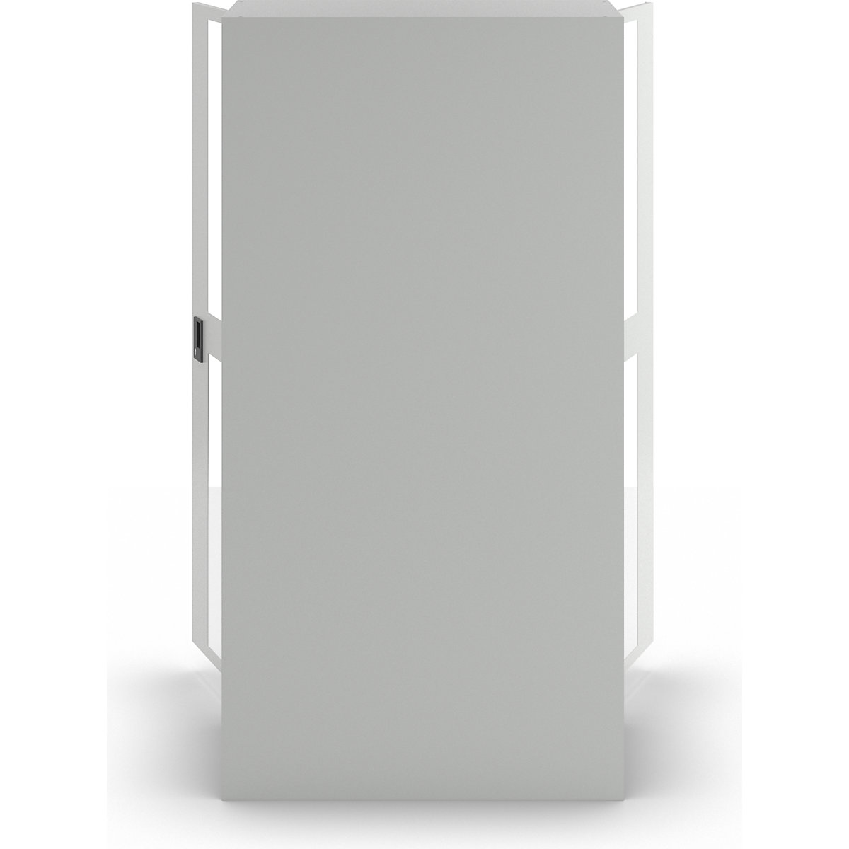 Dulap cu geam transparent, î. x lăț. x ad. 1950 x 1000 x 580 mm – LISTA (Imagine produs 4)-3