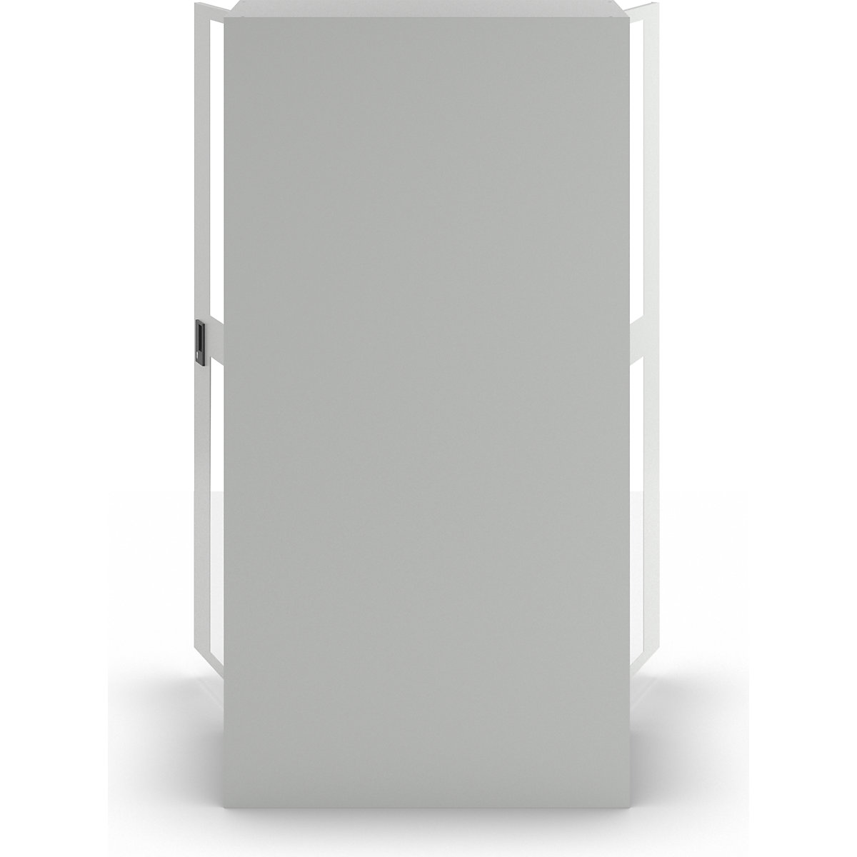 Dulap cu geam transparent, î. x lăț. x ad. 1950 x 1000 x 580 mm – LISTA (Imagine produs 4)-3