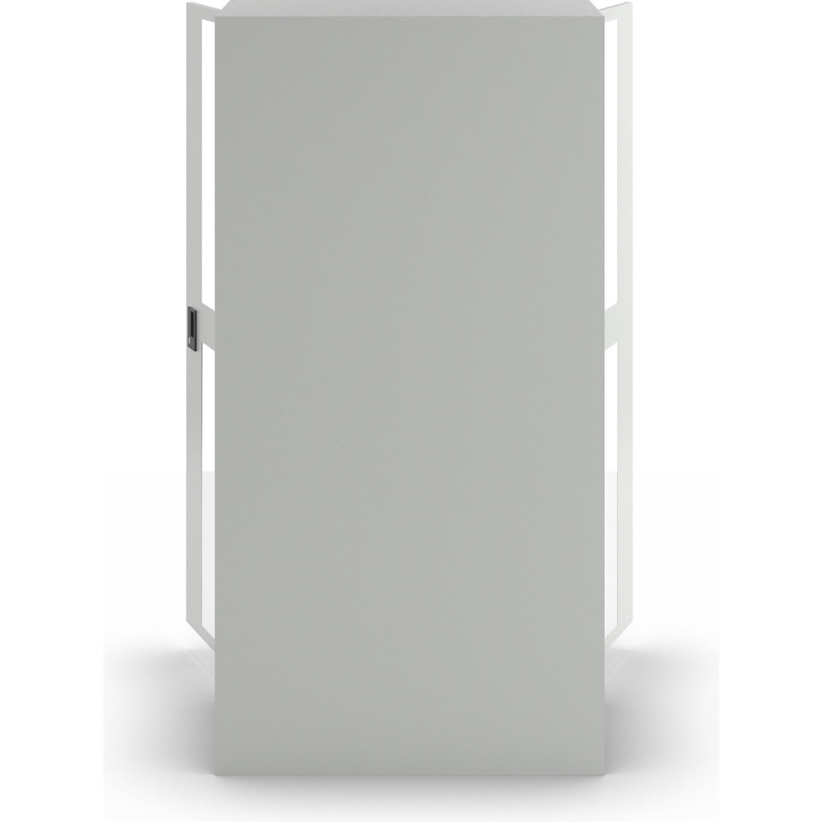 Dulap cu geam transparent, î. x lăț. x ad. 1950 x 1000 x 580 mm – LISTA (Imagine produs 4)-3