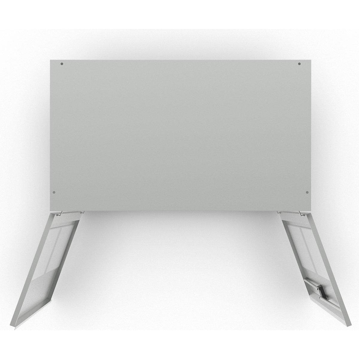 Dulap cu geam transparent, î. x lăț. x ad. 1950 x 1000 x 580 mm – LISTA (Imagine produs 5)-4