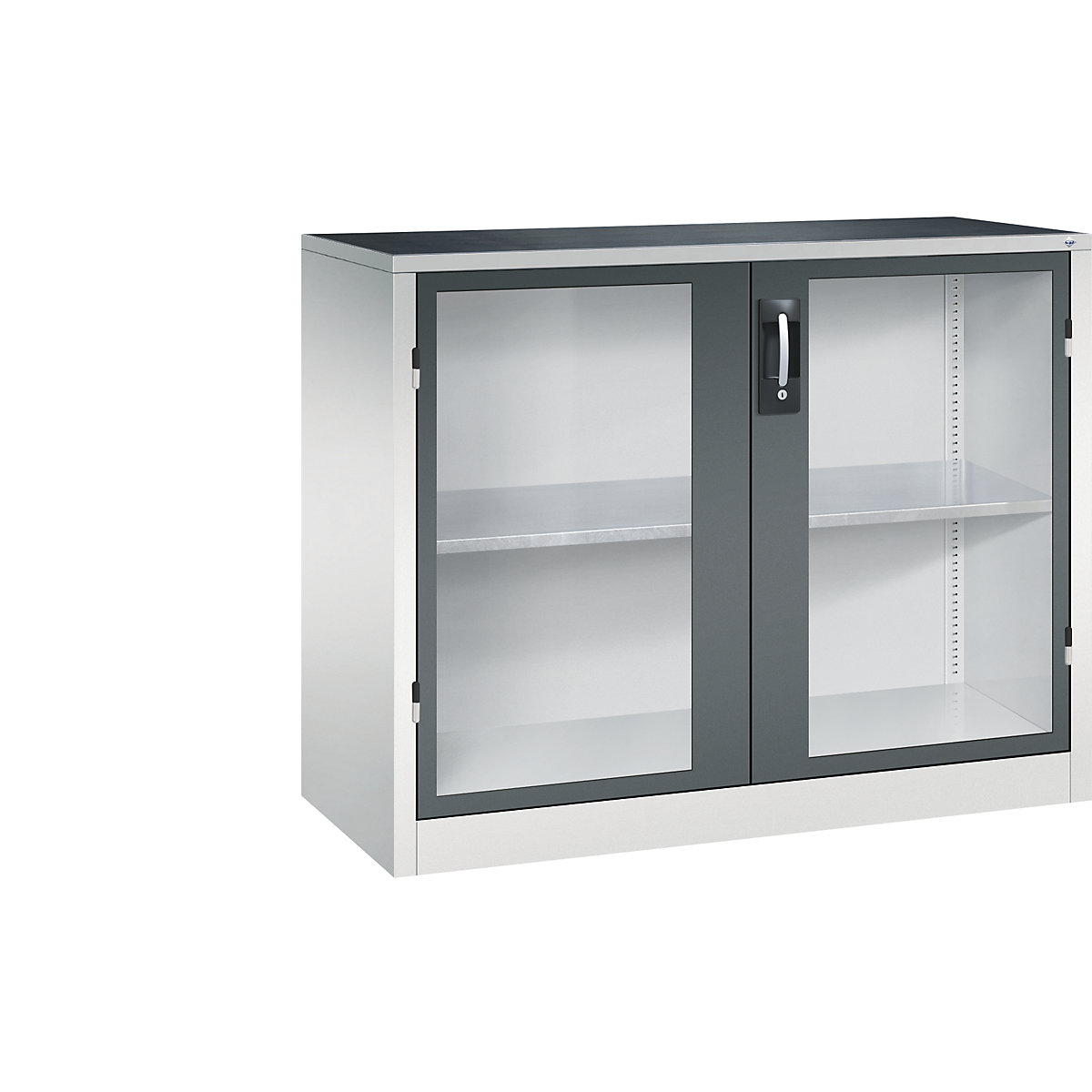 Dulap cu ușă cu canat cu geam – C+P (Imagine produs 2)-1