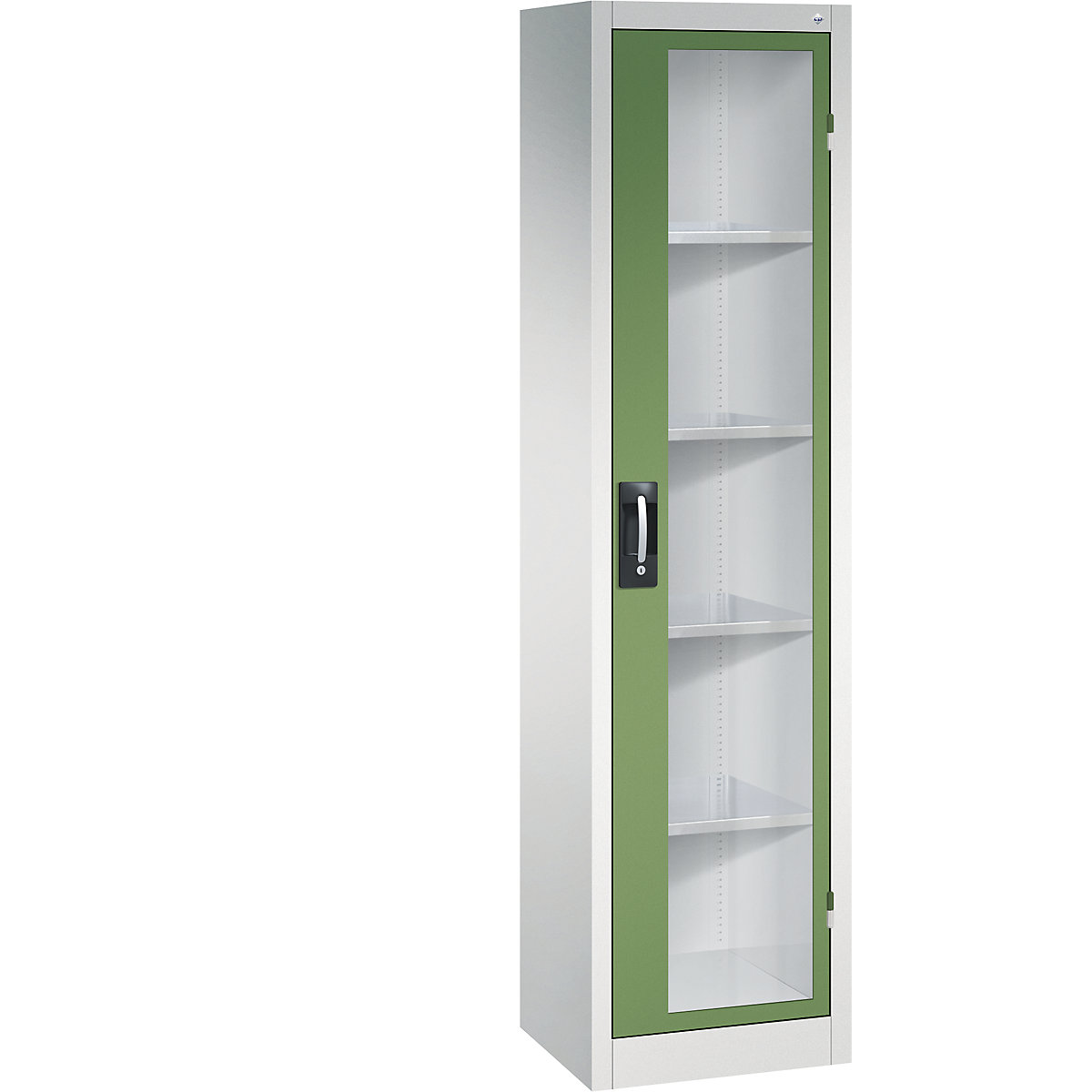 Dulap cu ușă cu canat cu geam – C+P (Imagine produs 2)-1