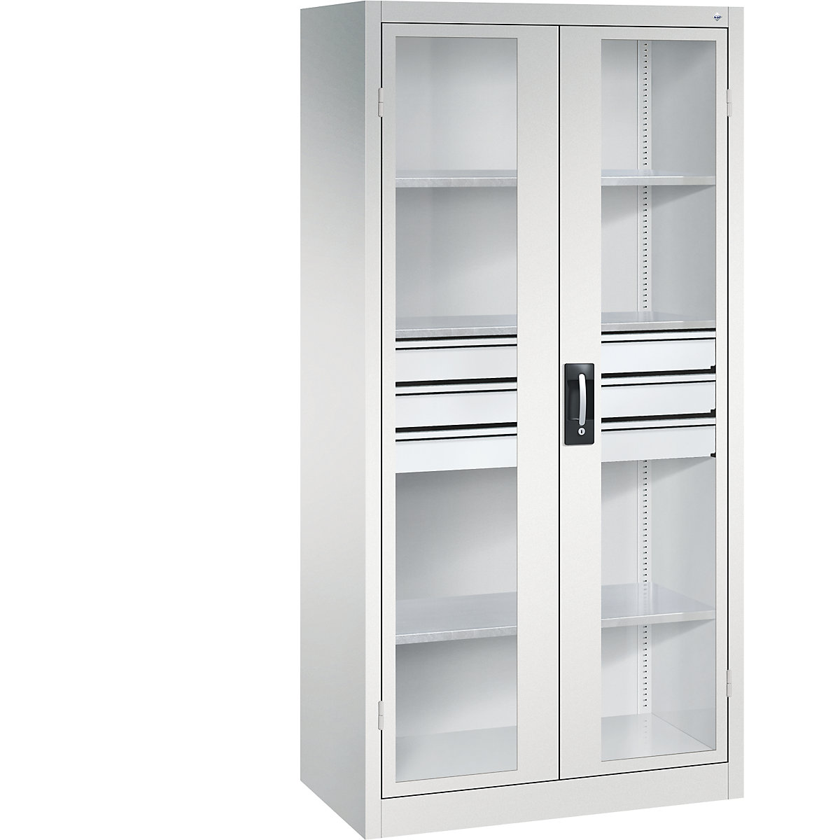 Dulap cu ușă cu canat cu geam – C+P (Imagine produs 2)-1