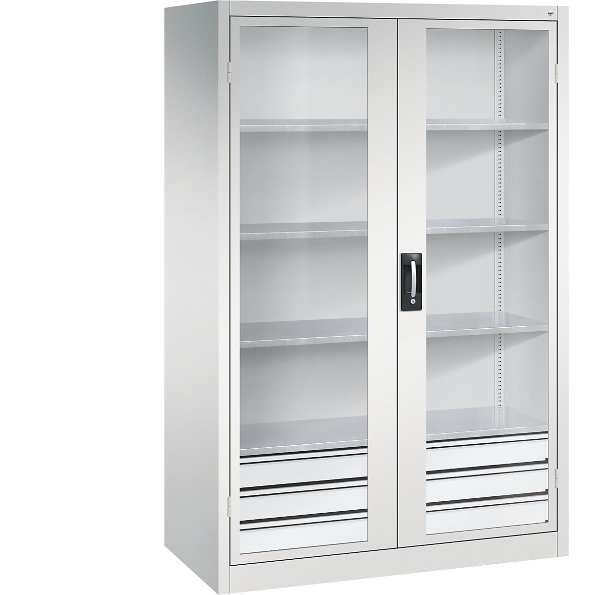 Dulap cu ușă cu canat cu geam – C+P (Imagine produs 2)-1