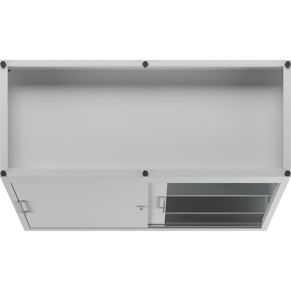 Dulap cu ușă glisantă, înălțime 1000 mm – eurokraft pro (Imagine produs 6)-5