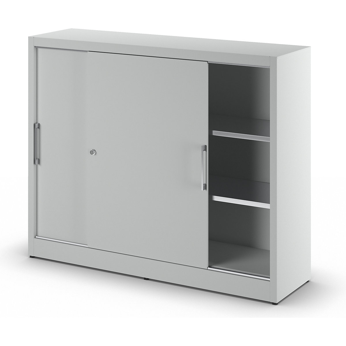 Dulap cu ușă glisantă, înălțime 1200 mm – eurokraft pro (Imagine produs 4)-3
