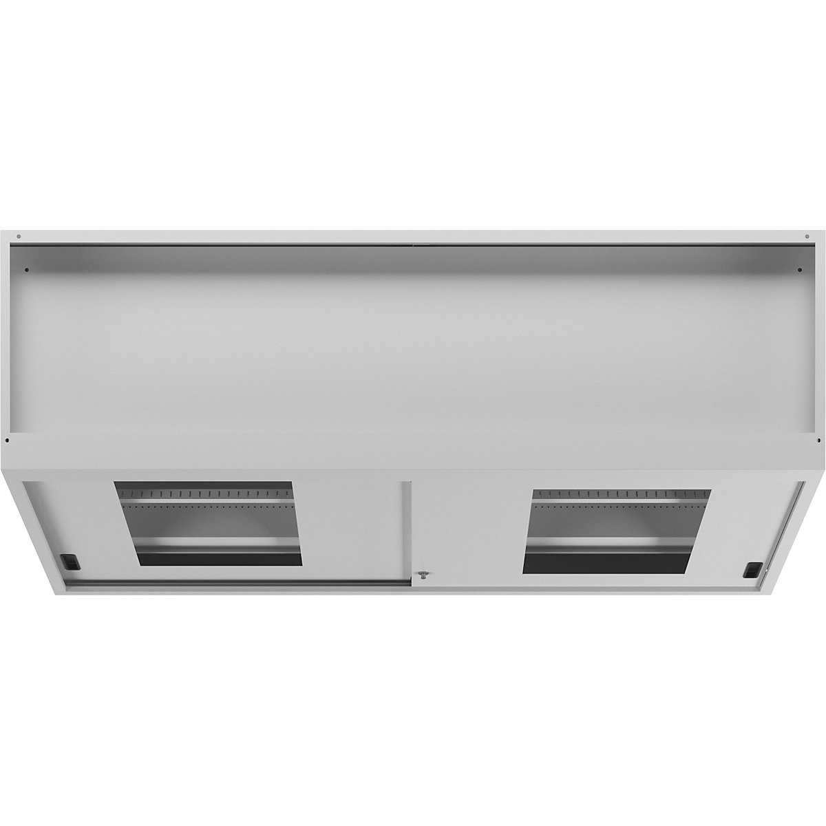 Dulap cu uși glisante cu geamuri transparente – LISTA (Imagine produs 4)-3