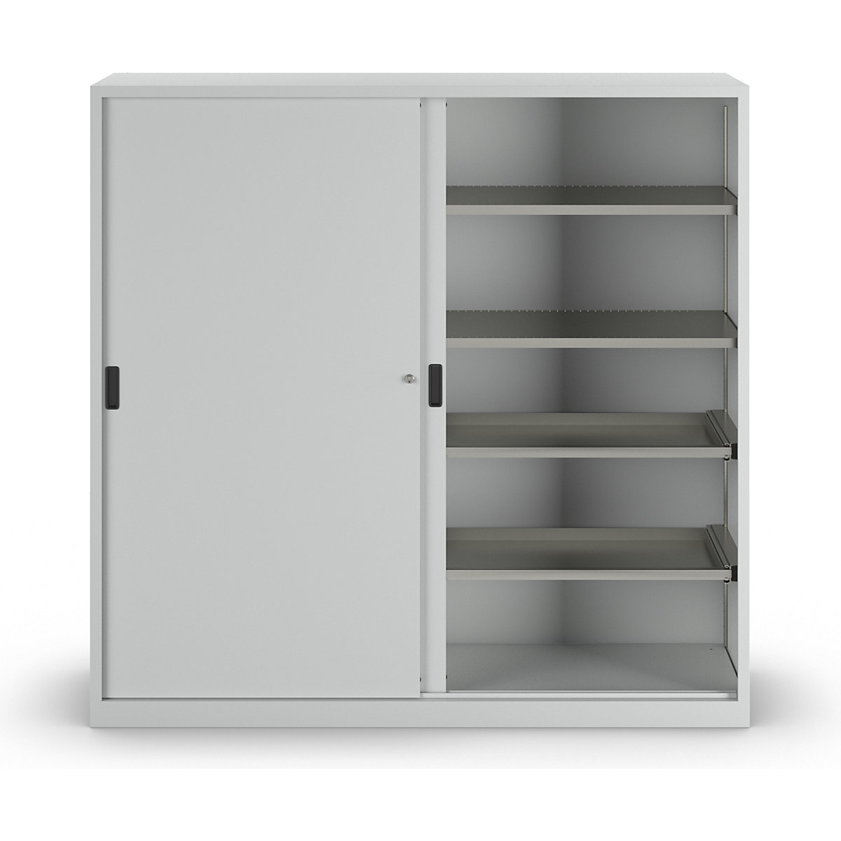 Dulap cu uși glisante pline, din tablă – LISTA (Imagine produs 2)-1