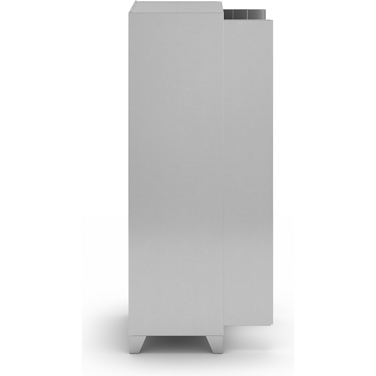 Dulap pentru materiale de curățenie, din inox (Imagine produs 5)-4