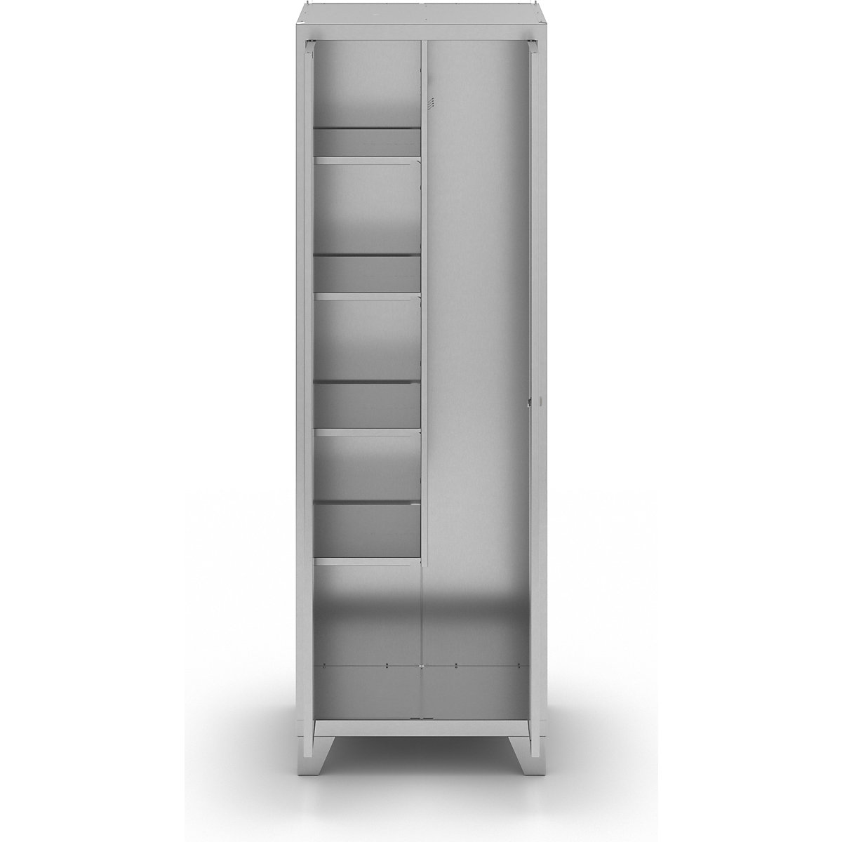 Dulap pentru materiale de curățenie, din inox (Imagine produs 6)-5