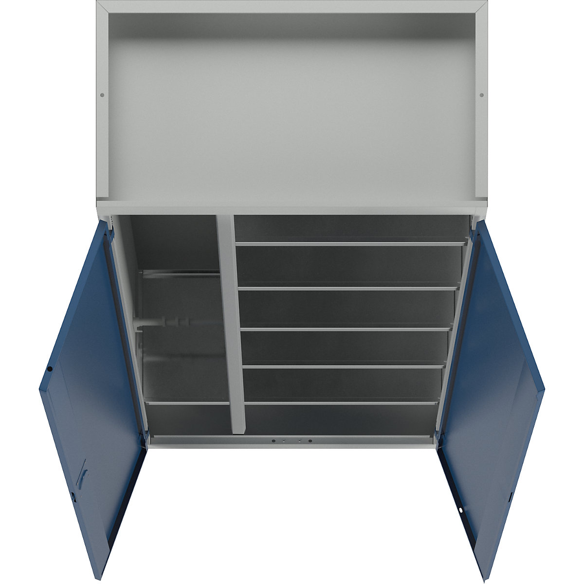 Dulap pentru materiale de curățenie – eurokraft pro (Imagine produs 6)-5