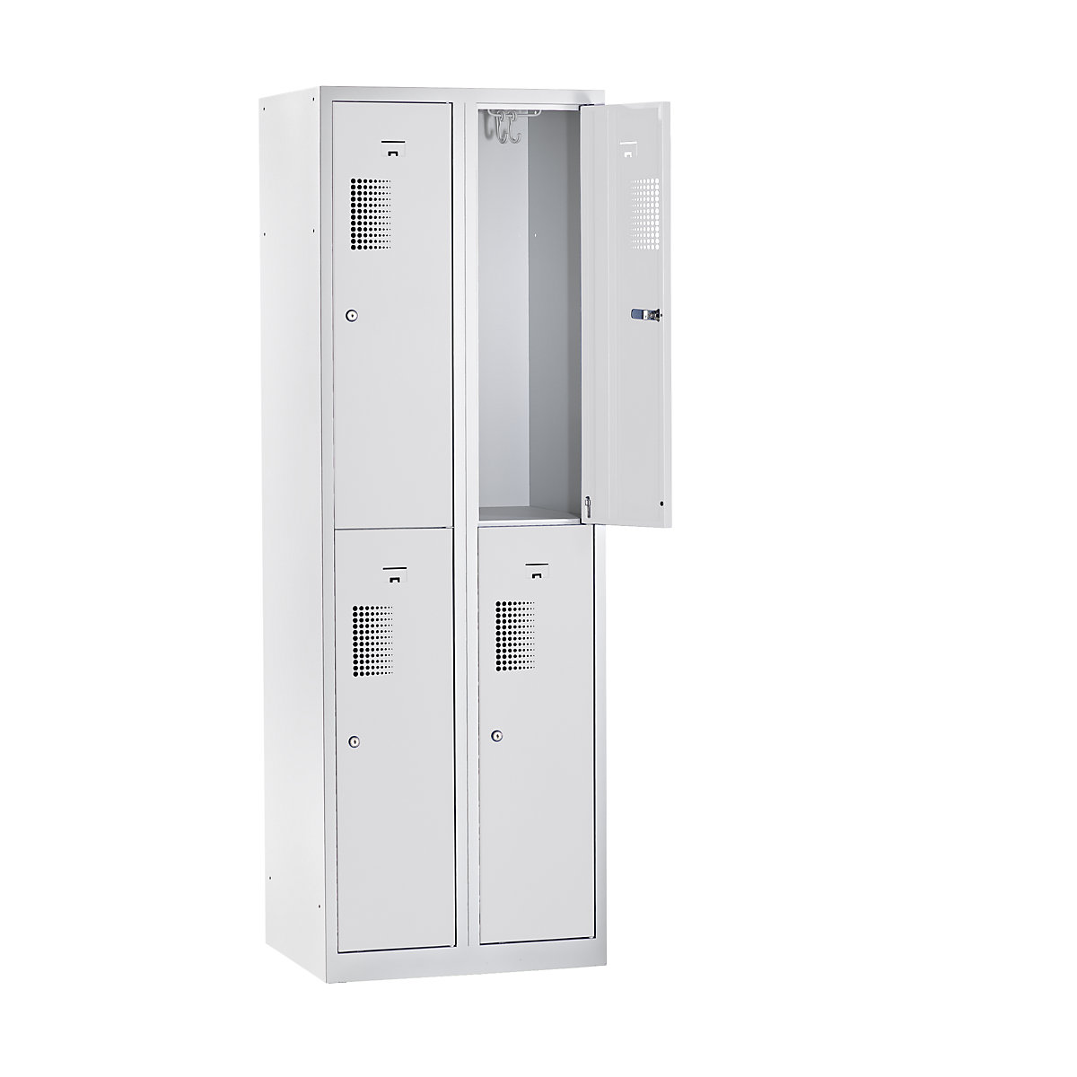Vestiar cu două niveluri Amsterdam – eurokraft basic (Imagine produs 3)-2