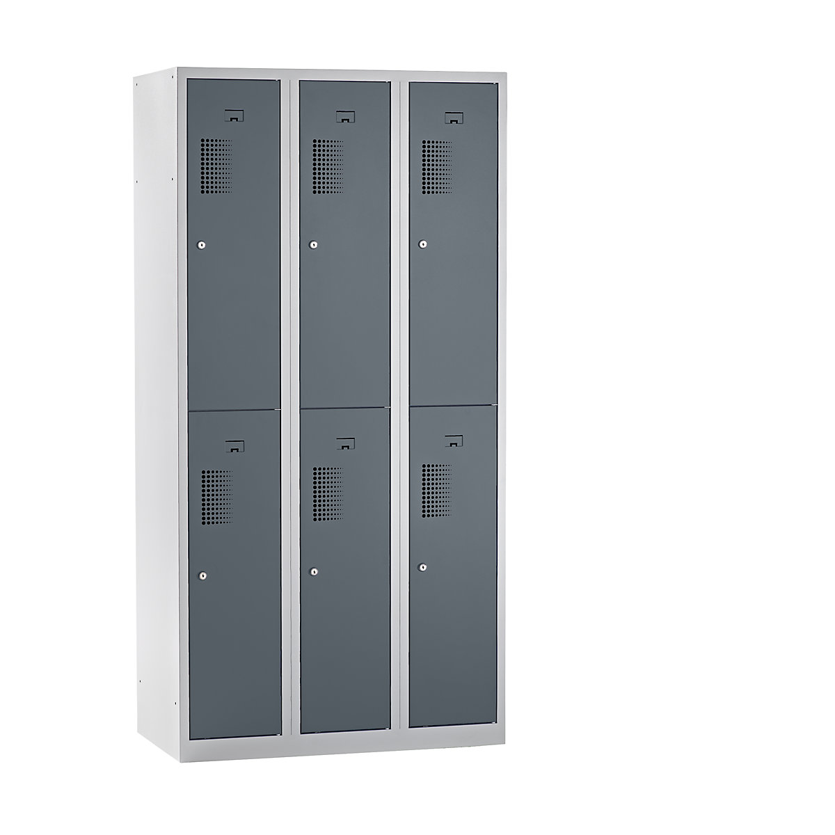 Vestiar cu două niveluri Amsterdam – eurokraft basic (Imagine produs 2)-1