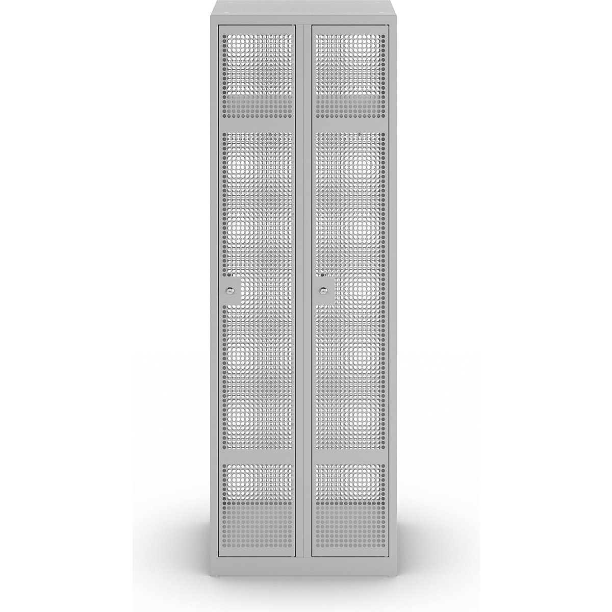 Vestiar din tablă perforată – eurokraft pro (Imagine produs 2)-1